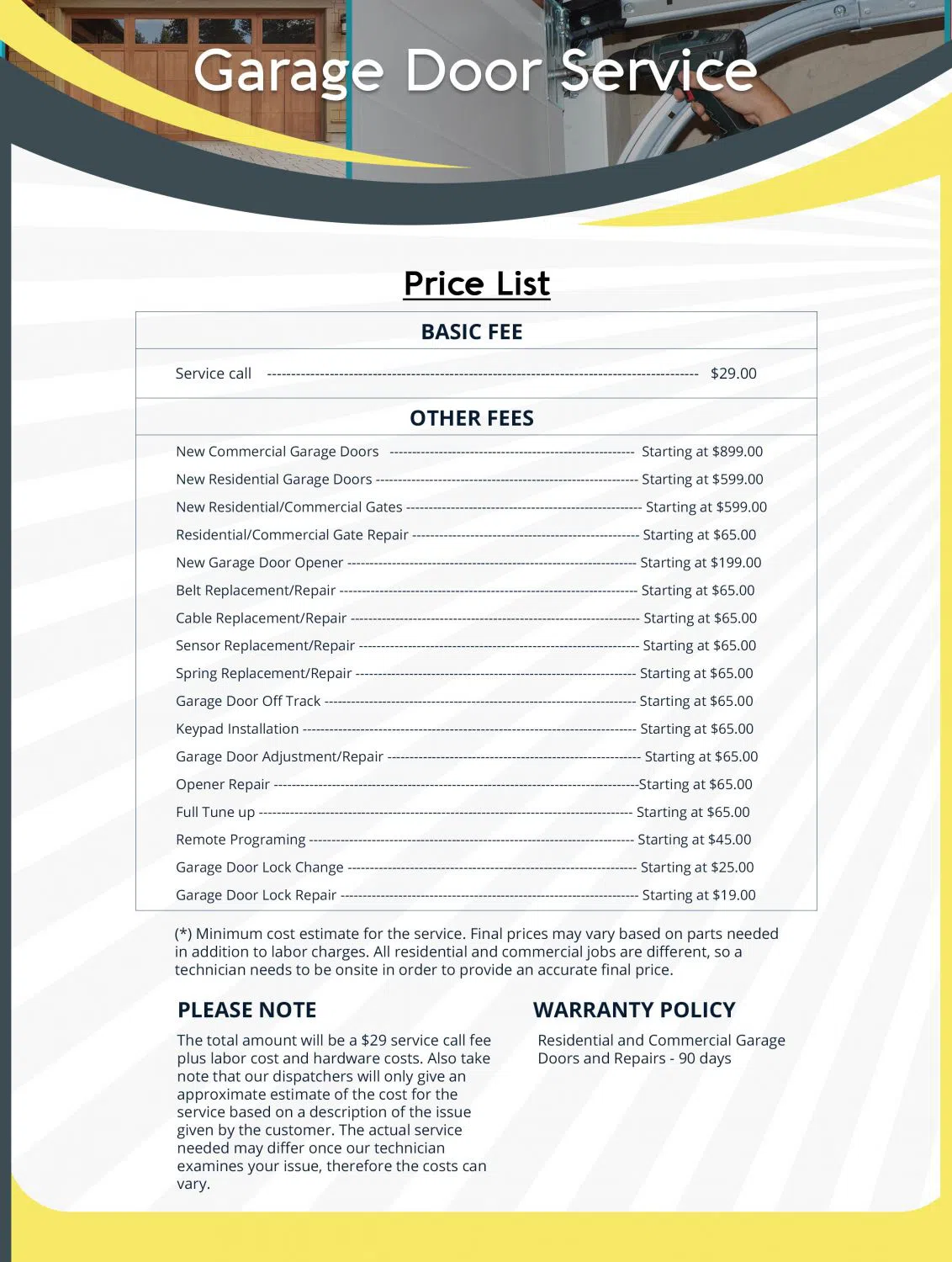 All County Garage Door Service Orlando, FL 407-584-7478